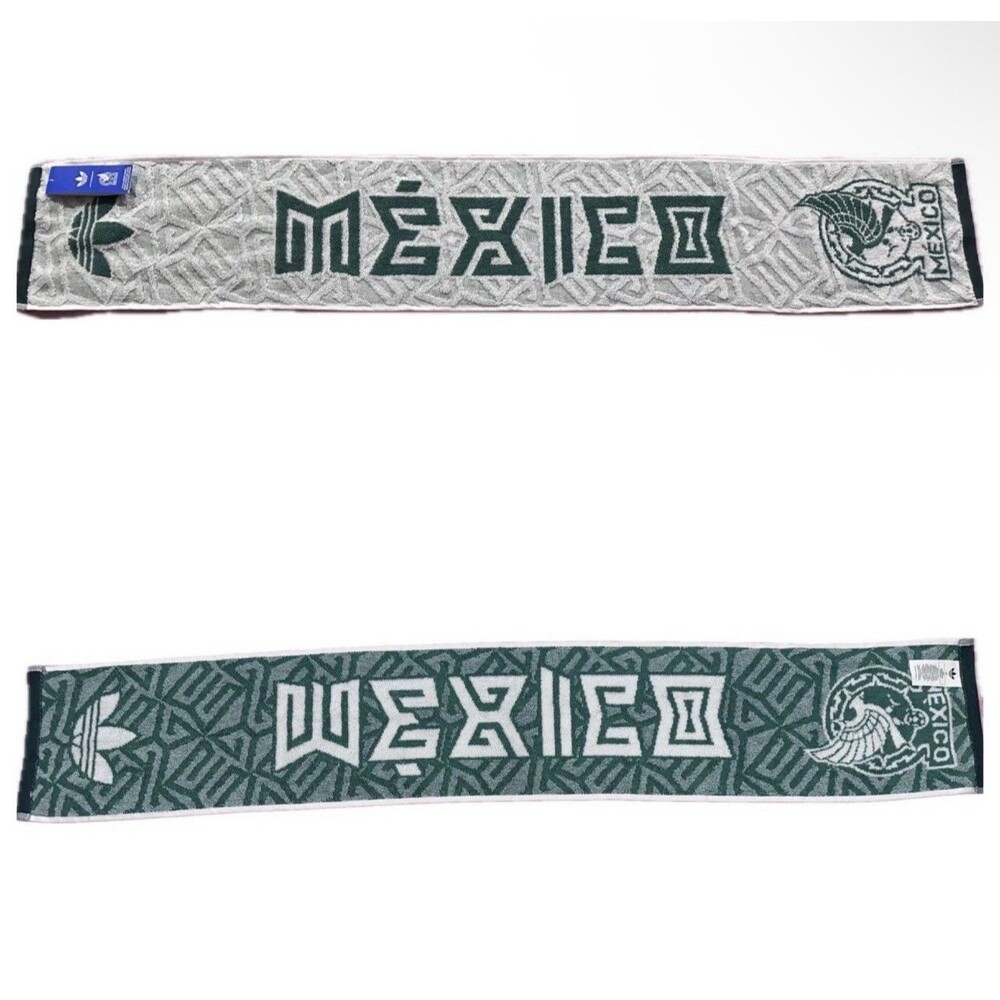 Adidas Mexico Fan Towel Reversible KE6156 Official Merchandise 4ft New